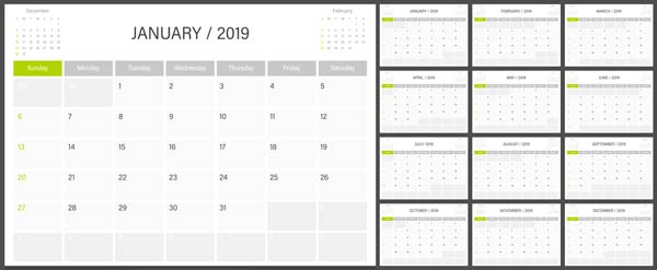 New Year, New Training Calendar, New Opportunities — Register Early